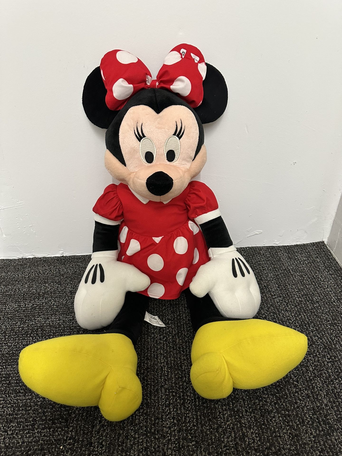 Vintage Disney Jumbo Minnie Mouse Plush 29"
