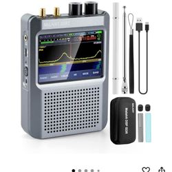 V2.4 Malachite DSP2 SDR Radio Receiver, GOOZEEZOO Shortwave Radio Receiver 10kHz-380MHz & 404MHz-2GHz AM SSB DSB CW NFM WFM Air FT8,RTTY Decoder Func