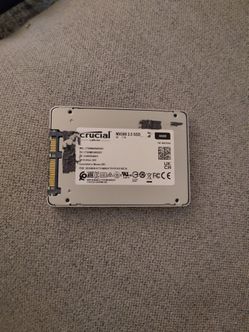 Crucial 500GB SSD SATA 3