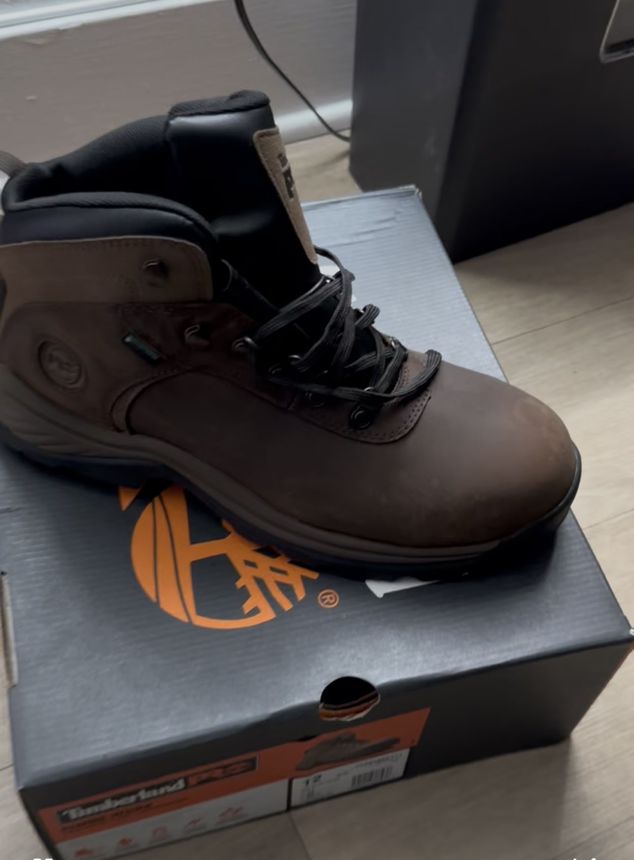 Men’s Timberlands Steele Toe Boots