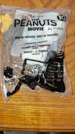 MCDONALD'S HAPPY MEAL #10 PEANUTS SNOOPY