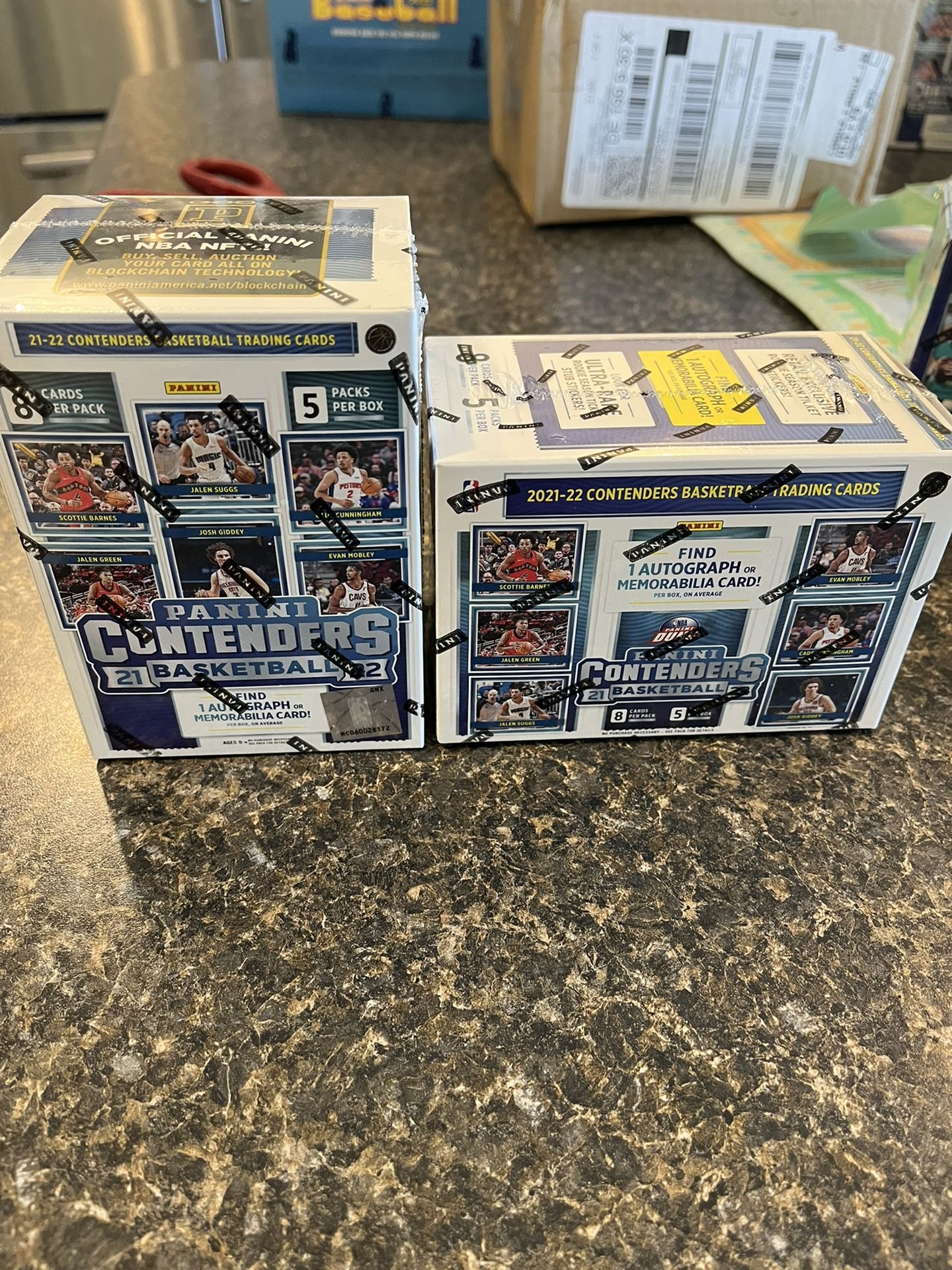 2021-22 Panini Contenders Blasters Nba
