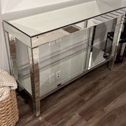 Mirror Console Table