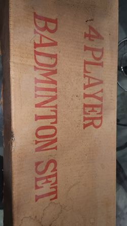 Antique Badminton Set