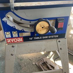 Ryobi 10” Table Saw Station