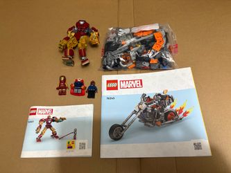 Lego marvel avengers mech lot