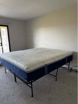 California King Mattress and Bedframe