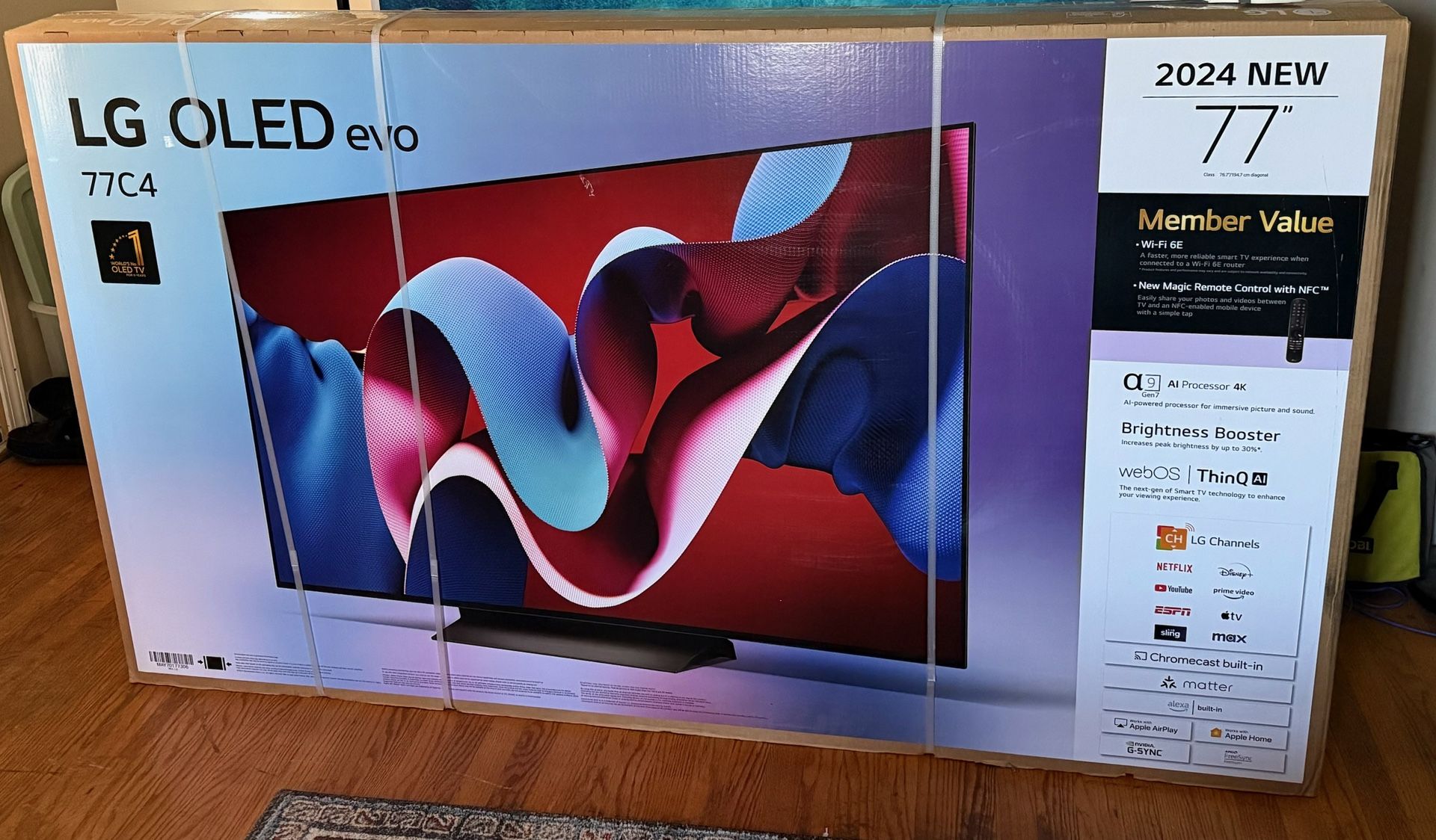 LG C4 77” OLED