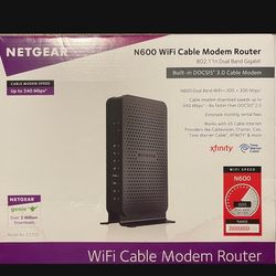 NETGEAR CABLE MODEM ROUTER 