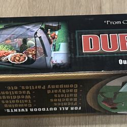 Dura Tent Outdoor Tabletop Food Screen Picnic, Brand New