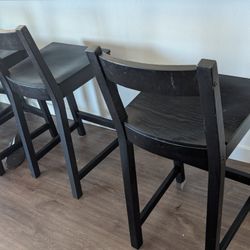 4 IKEA Bar Stools