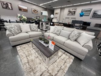 2 PC SOFA AND LOVESEAT