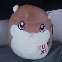 Humphrey The Hamster Valentine Squishmallow