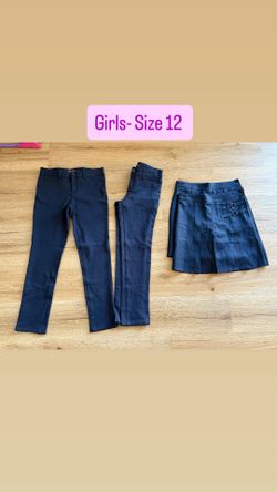Girls Navy Uniform Bottoms 