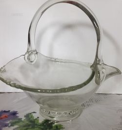 Solid Crystal Basket