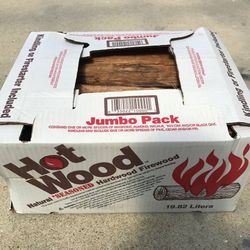 Big Box of Oak Seasoned Hot Wood