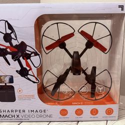 Sharper Image® 10" Mach X Drone with Streaming Camera, 2.4 GHz, Auto-Orientation Control