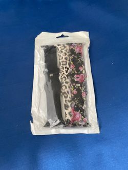 Floral and Leopard Print Phone Cases