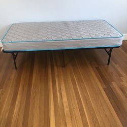 Very Good Condition Twin Size Bed Frame With Mattress 