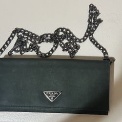 Prada nylon wallet