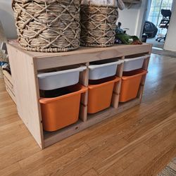 Ikea Trofast Kids Toy Storage Dresser Bins