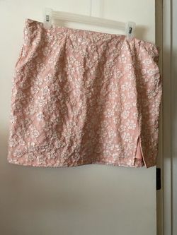 Pink skirt size 18 wild fable.