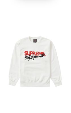 Supreme yohji Yamamoto logo crewneck