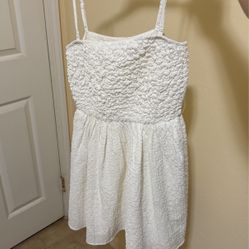 white dress