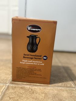 TripleSwirl Insulated Beverage Server for Hot And Cold