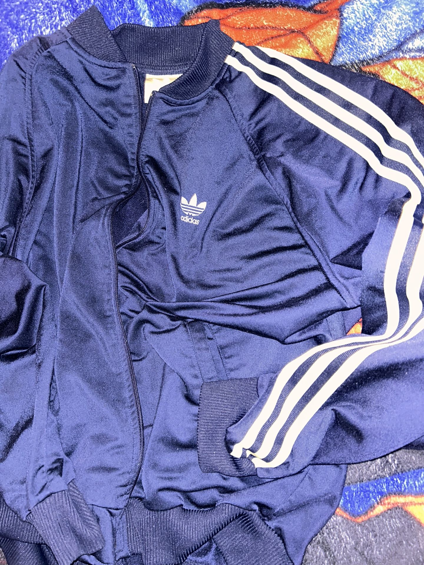 OG Blue Adidas Zip Up 