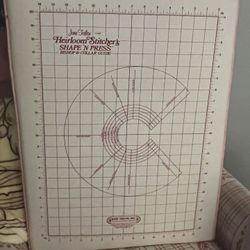 Sewing Shape And Press Guide Board