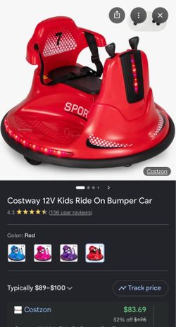 Kid bumper car