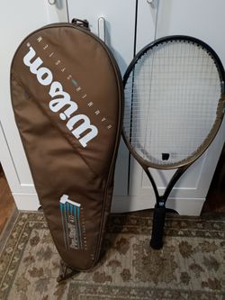 Wilson Pro Staff 4.0 Case and racquet ( see pics) as is... Great shape racquet needs retaped.