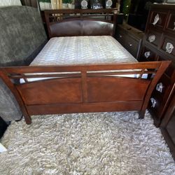 Queen Bed Frame And Mattress 