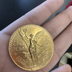 22k centenario with 14k bezel ‼️ASK FOR LORENA‼️