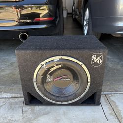 Sound Ordnance 12” Box W/free Subwoofer 