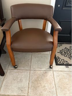 Tournament Arm Chair with Casters