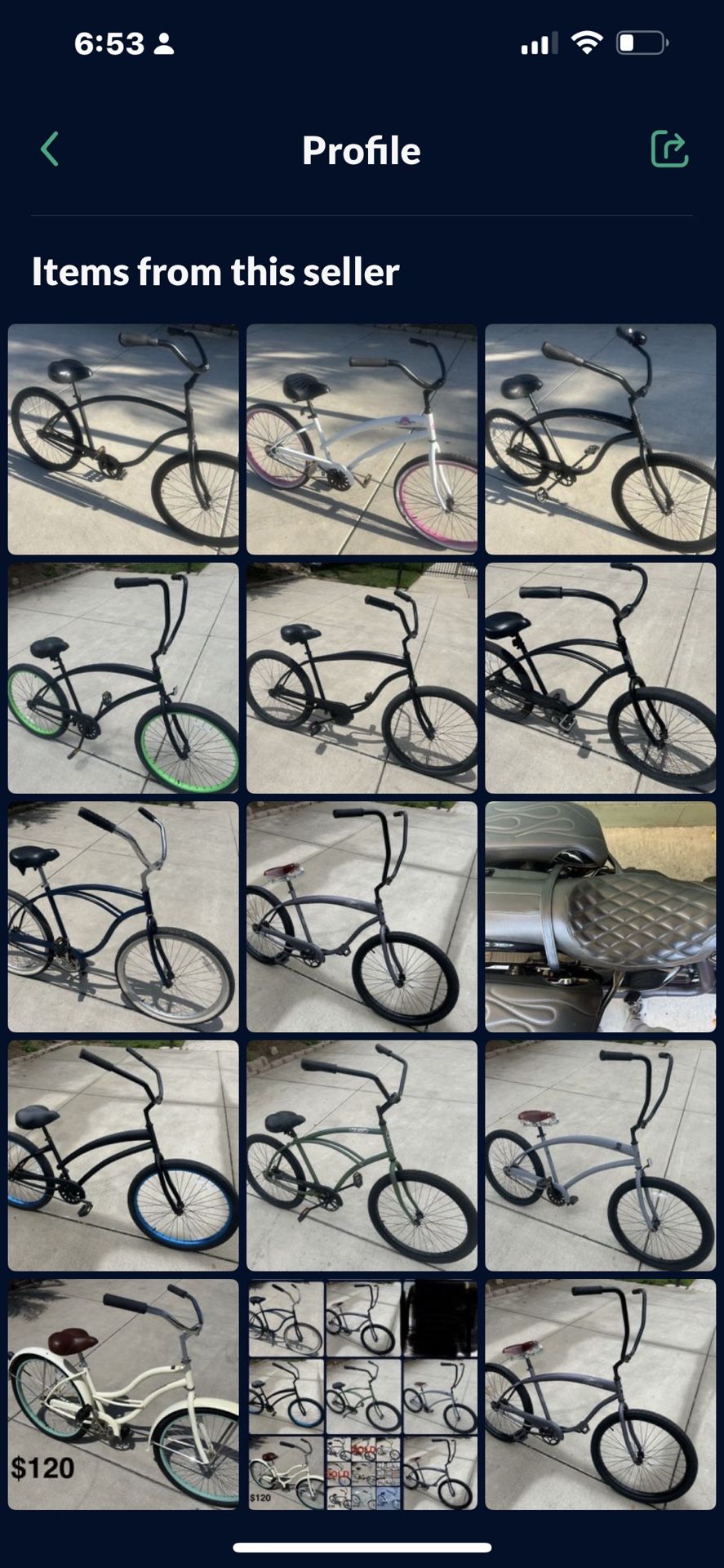 Multiple Beach Cruisers