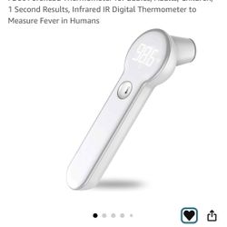 FDoc Forehead Thermometer for Babies, Adults, Children, 1 Second Results, Infrared IR Digital Thermometer to Measure Fever in Humans