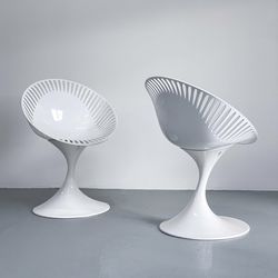 Pair of Armchairs by Marcello Ziliani for Casprini