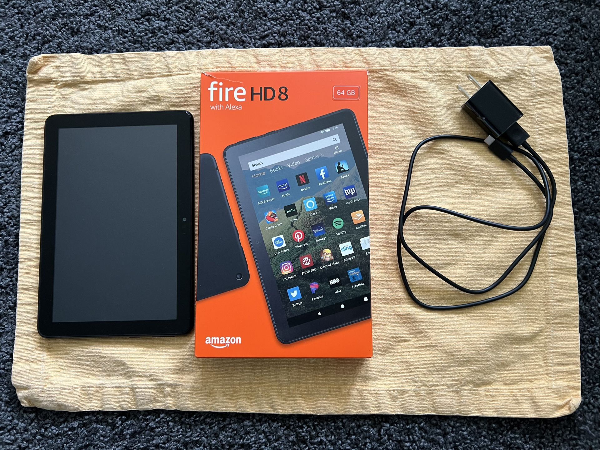 Amazon Fire HD 8 Tablet 64 Gig