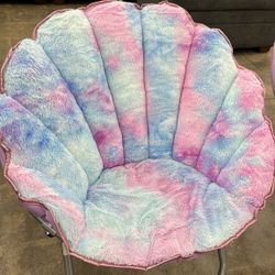 Foldable Rainbow Sauer Chair For Girls