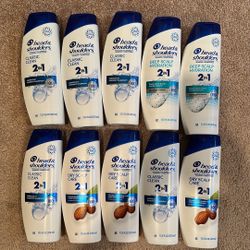 Head & Shoulders 2-in-1 shampoo & conditioner 12.5 oz: 2 for $7
