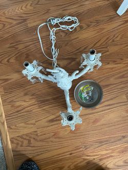 Small Chandelier, (Hard Wire)
