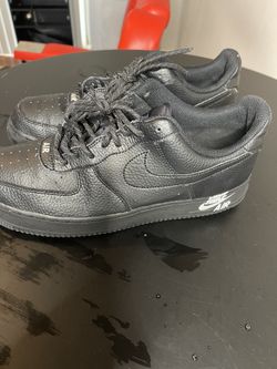 Nike Air All Black forces  7.5/10 Size 10  $50