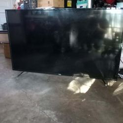 TCL 50-inch Class 4-Series 4K UHD HDR Roku Smart TV. 