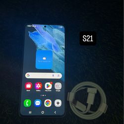 Samsung Galaxy S21 5g. Like New And Unlocked!