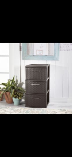 Espresso 3 Drawer Storage