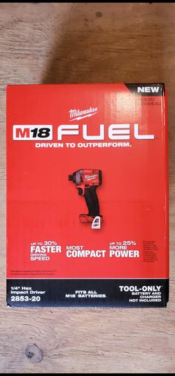 Milwaukee M18 FUEL 1/4 in. Hex Impact (Tool-Only)