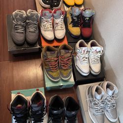Nikes, Jordans, Kobe’s, Dunks For Sale